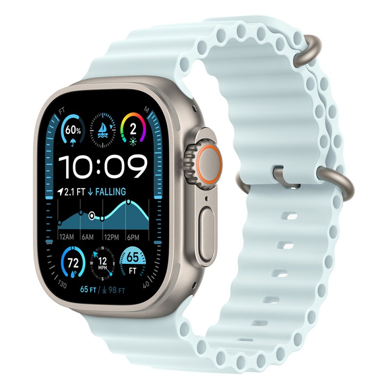 Apple Watch Ultra 2 49mm Natural Ti Ice Blue Ocean