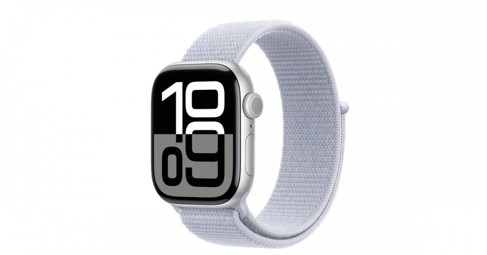 Apple Watch S10 Silver SB Denim M/L