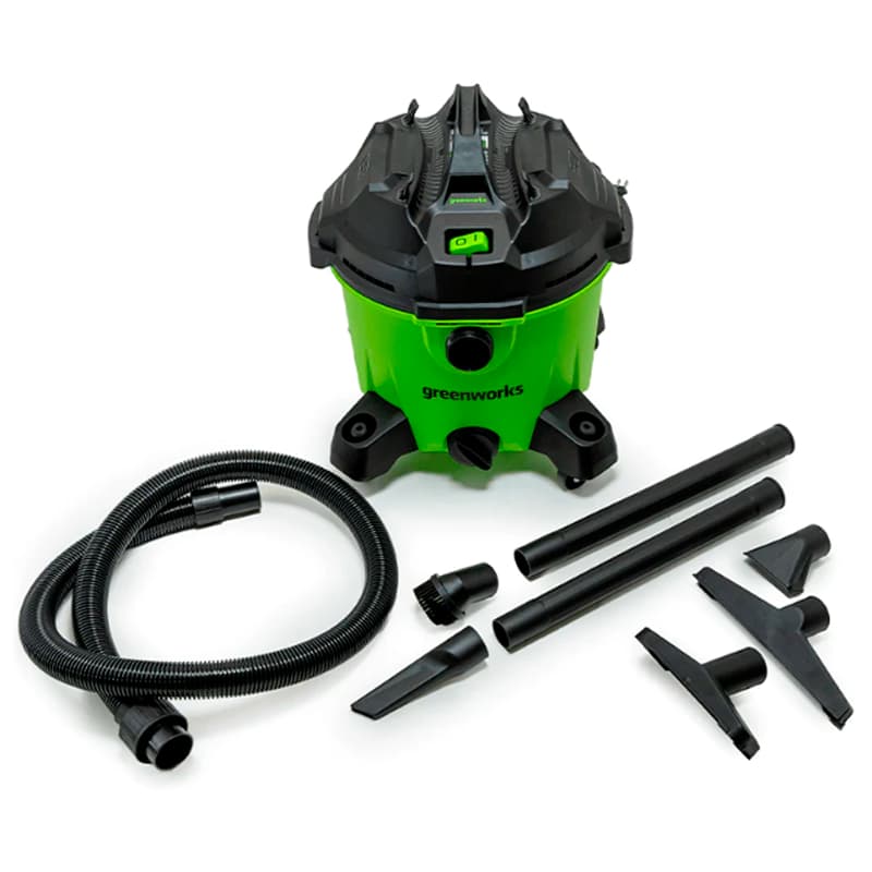 Строительный пылесос Greenworks G120WDV 1300 Вт