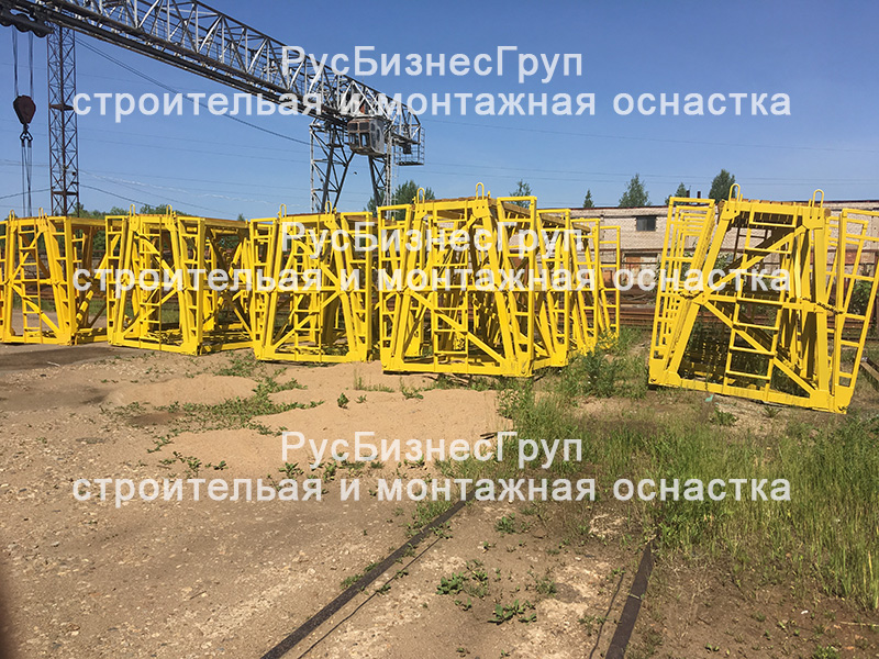 Кассета для хранения стеновых ЖБИ панелей