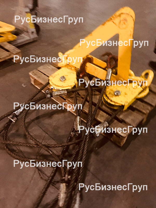 Траверса для подъема колонн за нижнее отверстие
