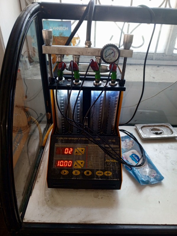 Промывка форсунок