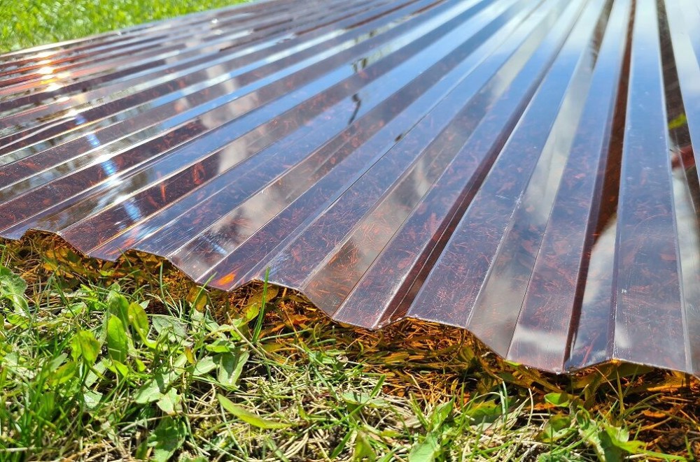 Монолитный профилированный поликарбонат (трапеция)