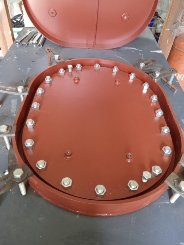 Горловины судовые Тип D стальные