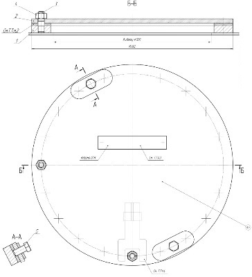 Горловины судовые на шпильках ДУ 300 РИДФ 364.136-020 (КИЦВ 263-30.378. СБ)