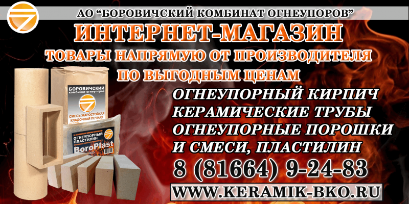 Огнеупорные изделия от производителя