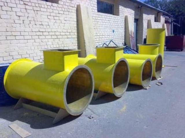 Газоходы из полимер-композитных материалов