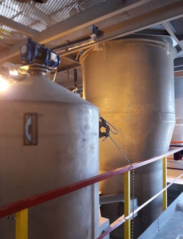 Футеровка емкостей, колонн и т. д