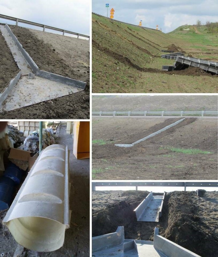 Системы водоводов для автомобильных дорог