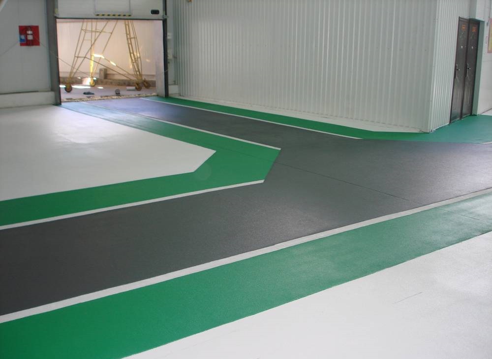 Промышленные наливные полы