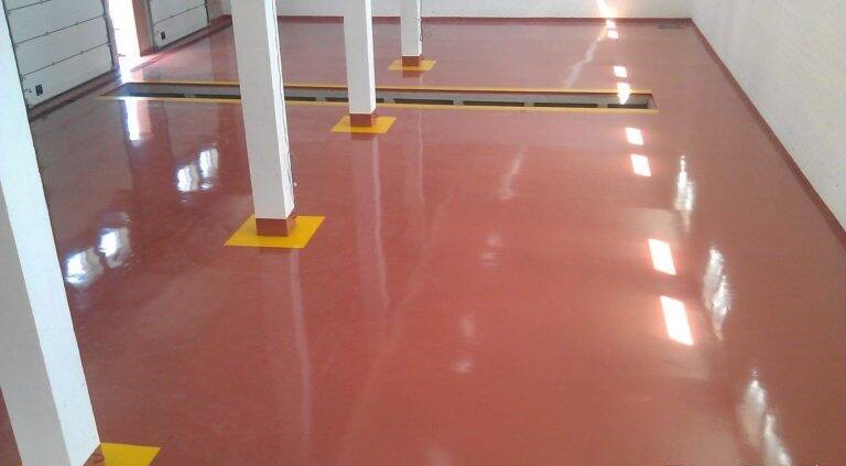 Промышленные наливные полы