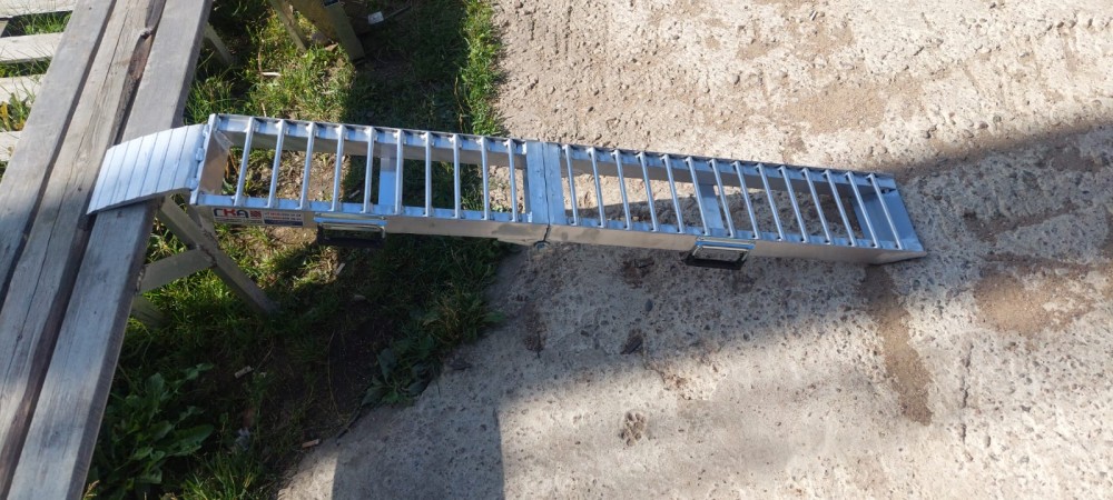 Алюминиевый трап для мотоцикла, складной