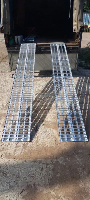 Аппарели алюминиевые для техники до 2-х тонн