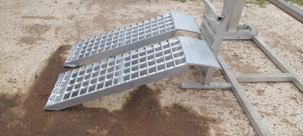 Аппарели алюминиевые