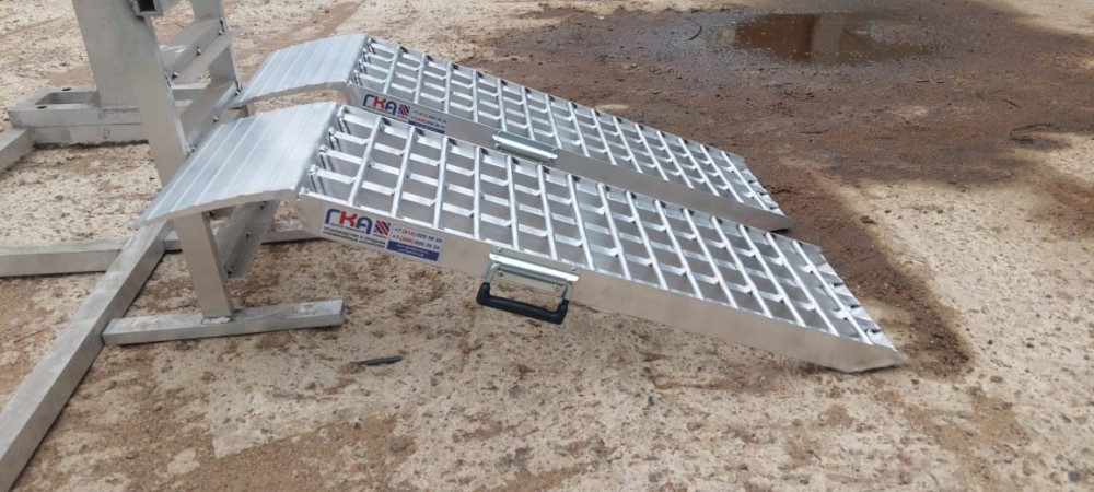 Аппарели алюминиевые