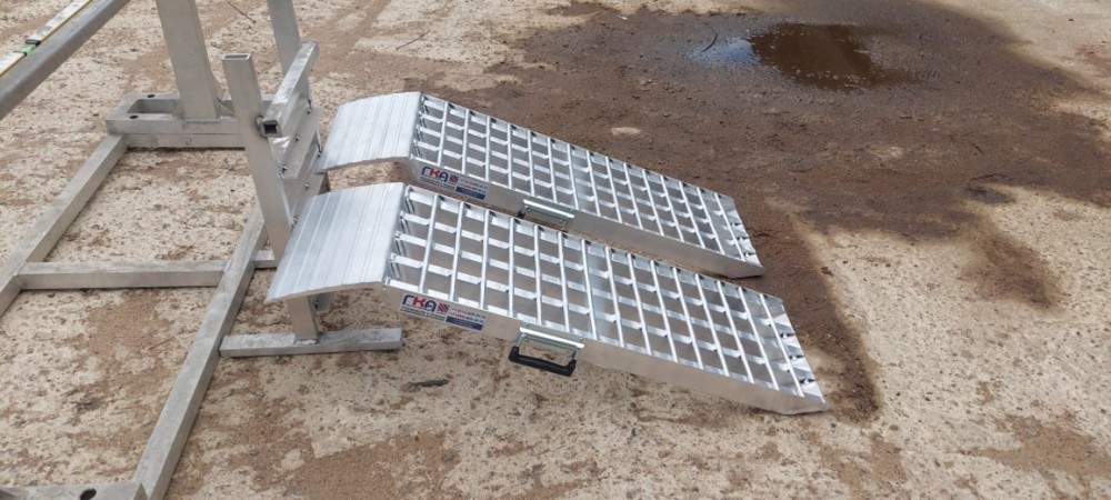 Аппарели алюминиевые