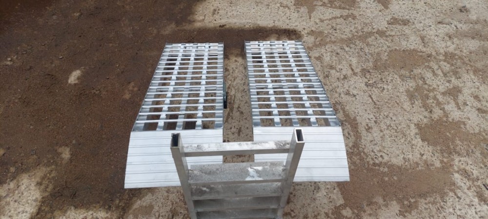 Аппарели алюминиевые