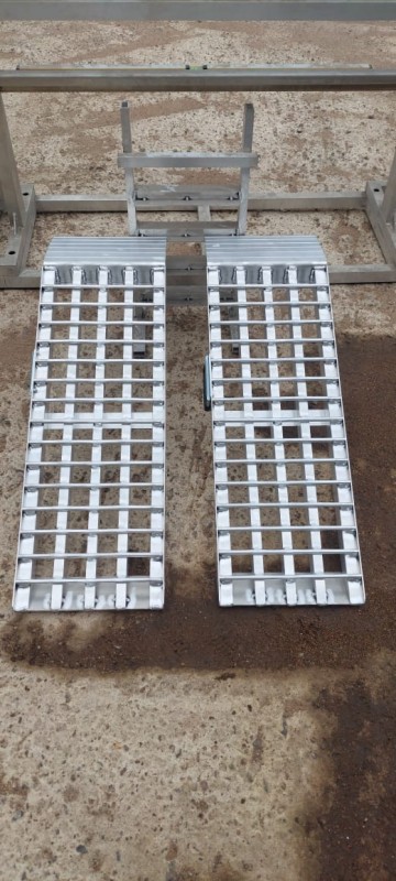 Аппарели алюминиевые