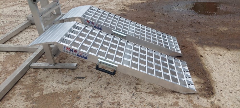 Аппарели алюминиевые