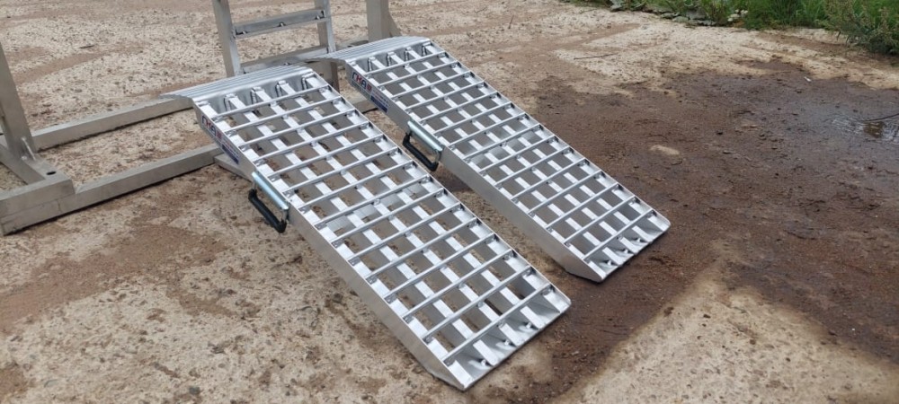 Аппарели алюминиевые