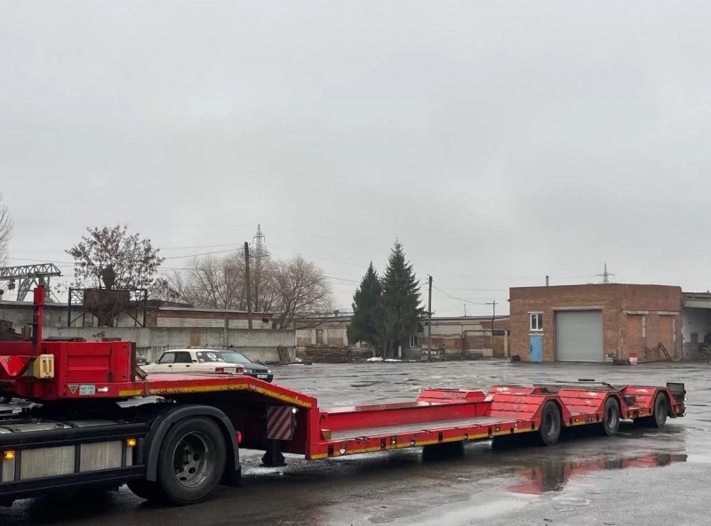 Полуприцеп трал (тяжеловоз) Тверьстроймаш 99393, 2018