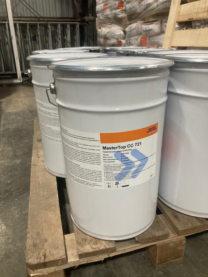 MasterTop CC 721. Средство для ухода за бетоном. Пропитка