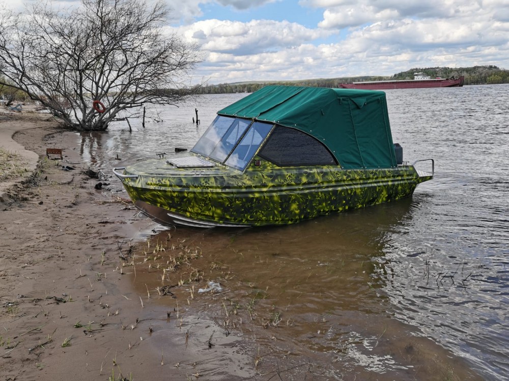 Алюминиевая лодка «Ёрш 4714R» с реданом на заказ