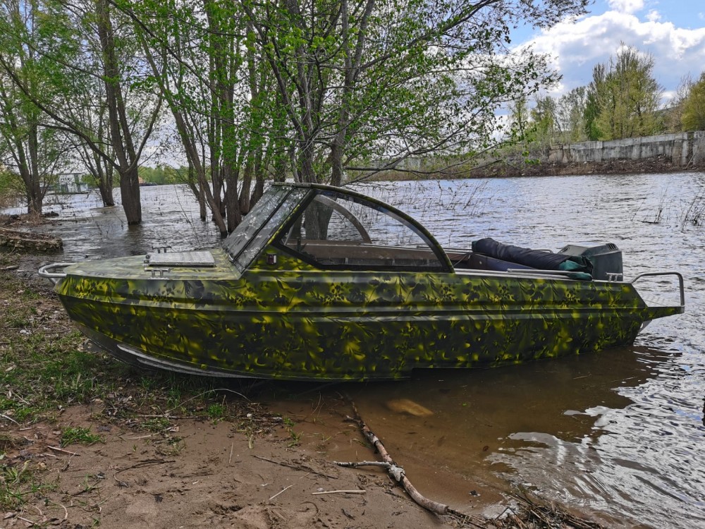 Алюминиевая лодка «Ёрш 4714R» с реданом на заказ