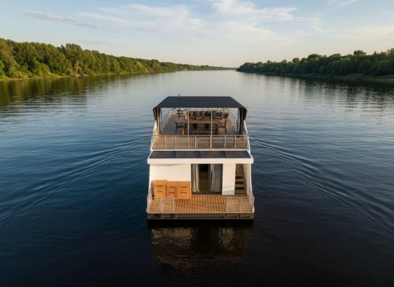 Плавдом (Хаусбот) Скат на заказ
