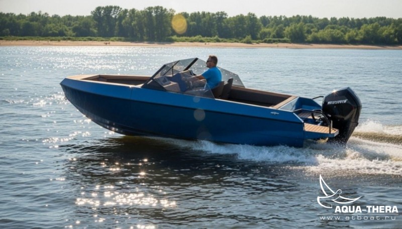 Алюминиевый катер «Севрюга RC57» с реданом под заказ