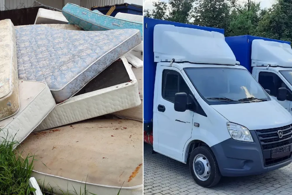 Вывоз старого матраса из квартиры на утилизацию