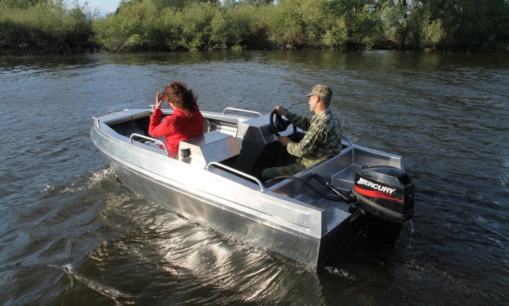 Алюминиевая лодка «Плотва WB 3.9» под заказ