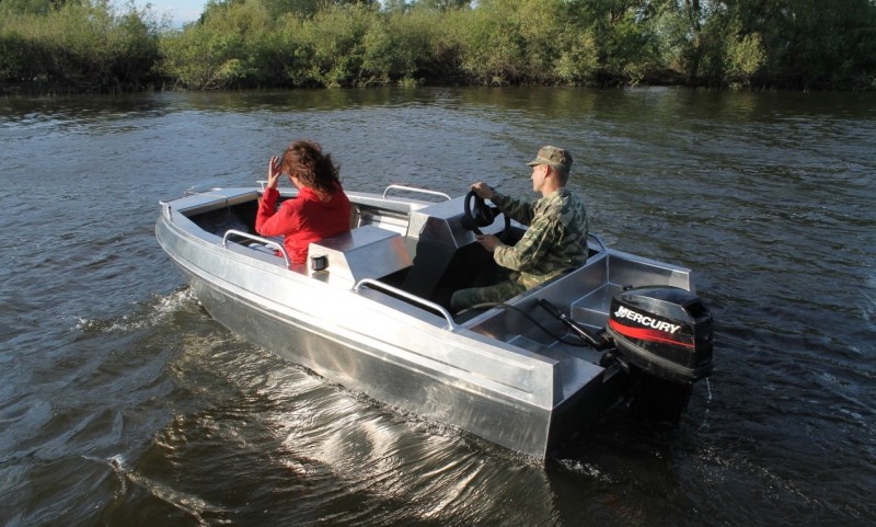 Алюминиевая лодка «Плотва WB 3.9» под заказ