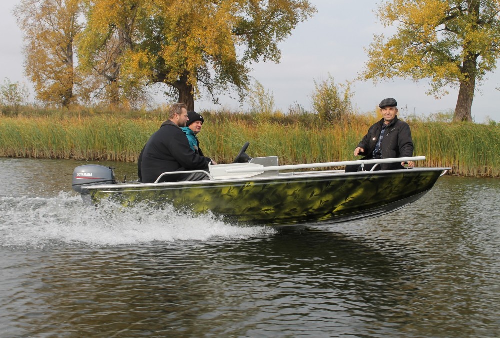 Алюминиевая лодка «Плотва 3.9» под заказ