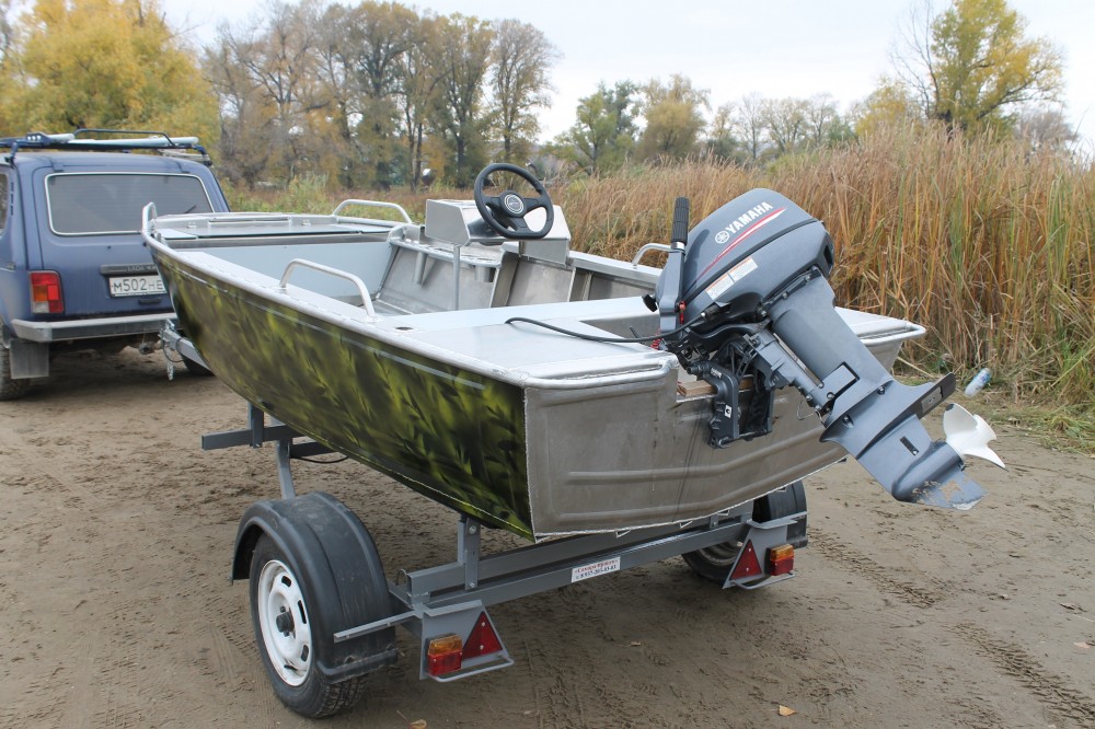 Алюминиевая лодка «Плотва 3.9» под заказ