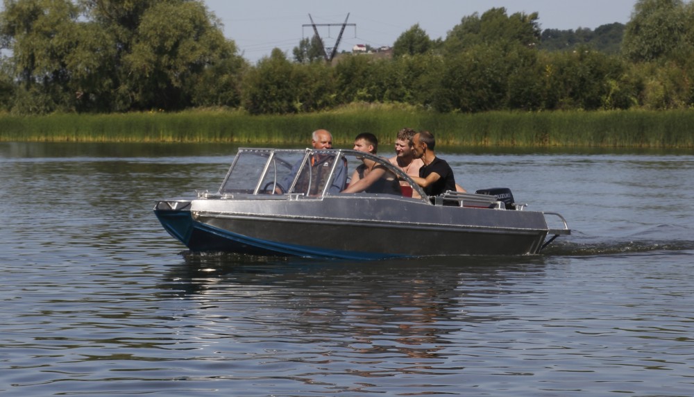 Алюминиевая лодка «Ёрш 3700» под заказ