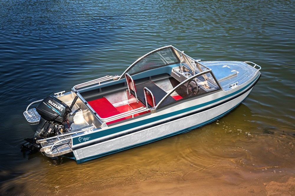 Алюминиевая лодка «Ёрш 3700» под заказ