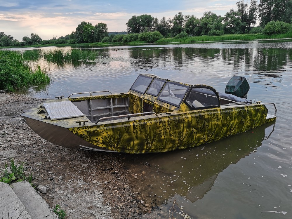 Алюминиевая лодка "Карп-патруль" на заказ