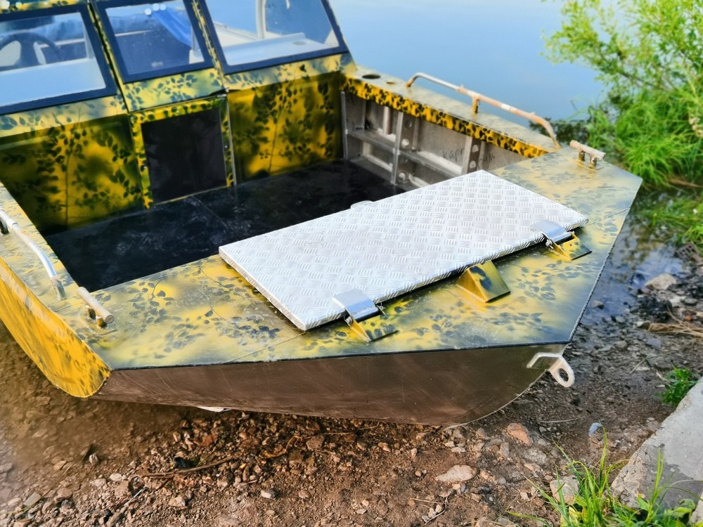 Алюминиевая лодка "Карп-патруль" на заказ