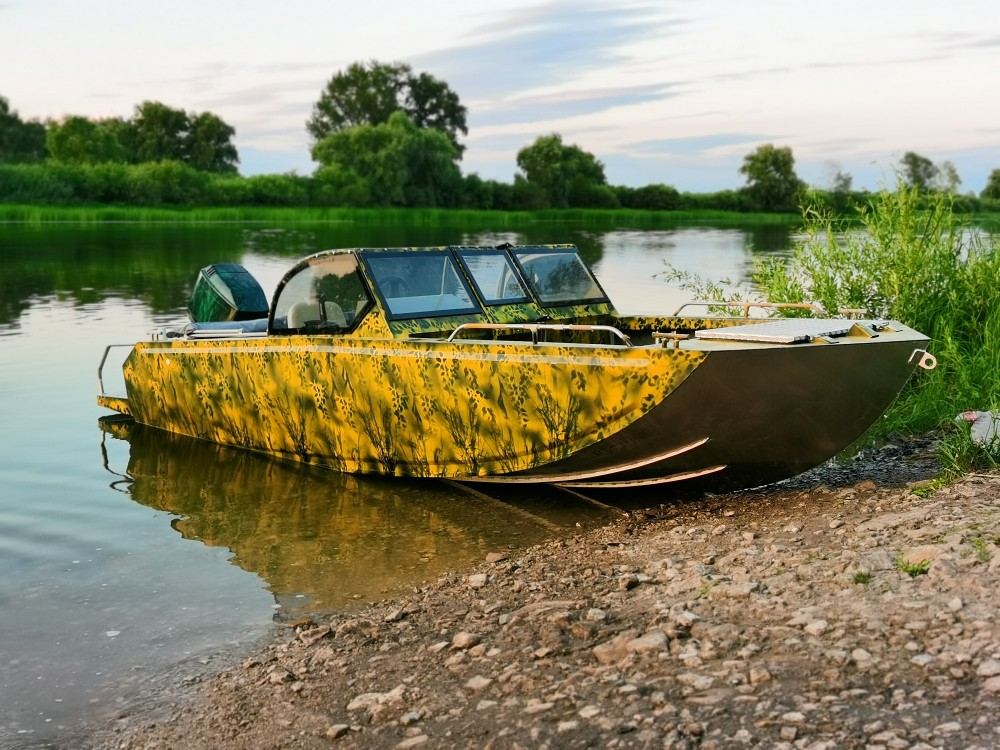 Алюминиевая лодка "Карп-патруль" на заказ