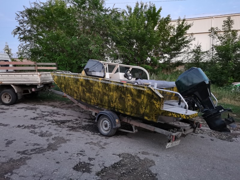 Алюминиевая лодка "Карп-патруль" на заказ