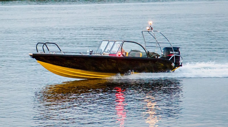 Алюминиевый катер «Гарпун» с реданом на заказ