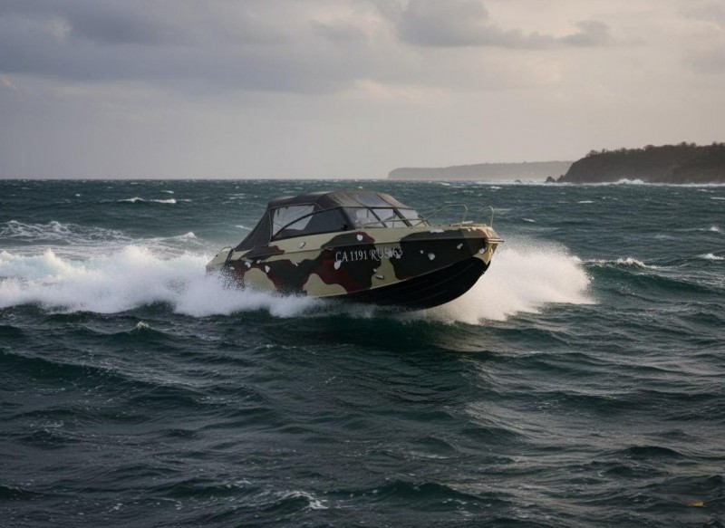 Алюминиевый катер «Игуана 6.7» с реданом на заказ