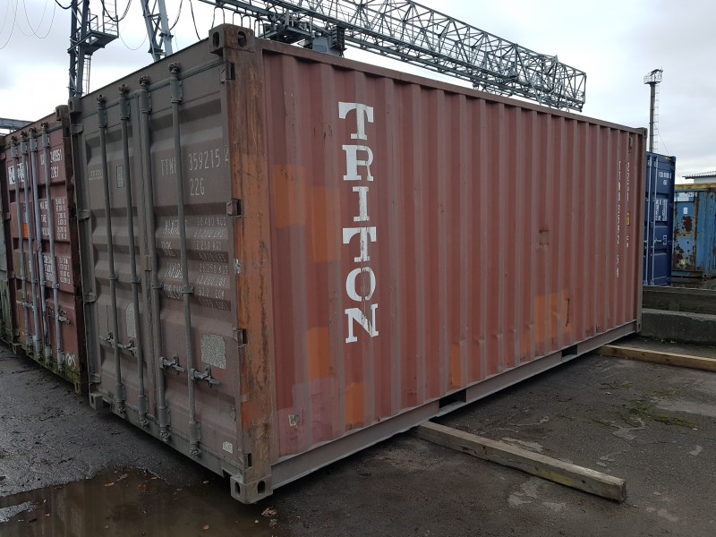 Контейнер 20 футов — купить морской контейнер в СПб с доставкой