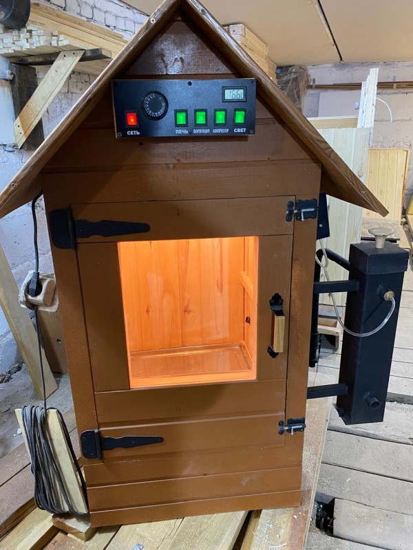 Коптильня горячего и холодного копчения