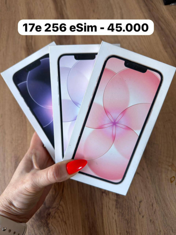 iPhone 17e, 256 ГБ, eSIM