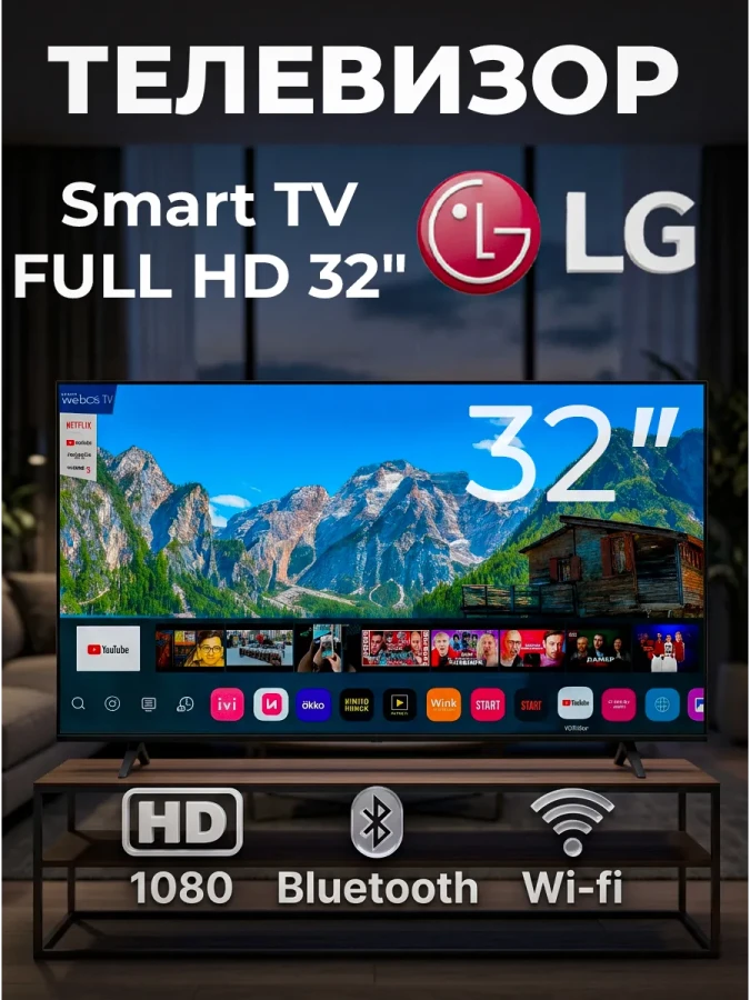 Телевизоры 32 SMART tv
