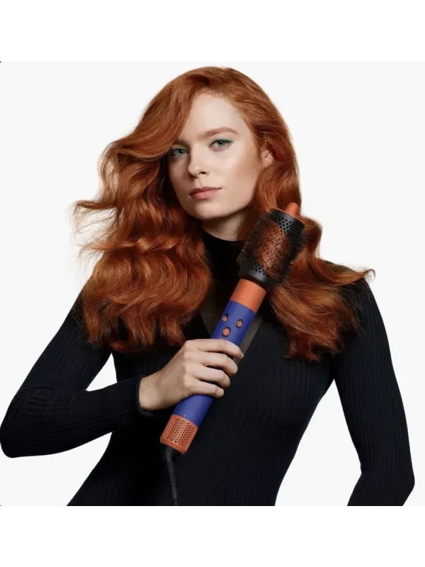Фен-стайлер Dyson Airwrap Long Barrel HS08, Vinca Blue/Topaz