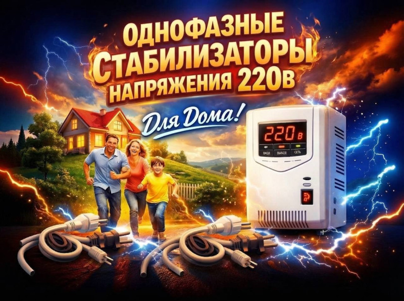 Продажа стабилизаторов напряжения, инверторов, ИБП по ценам производителей
